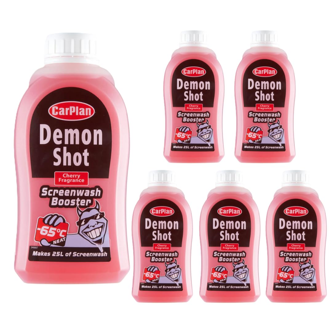 Amazon.com: CarPlan Demon Winter Windshield Washer Fluid Shot, 17